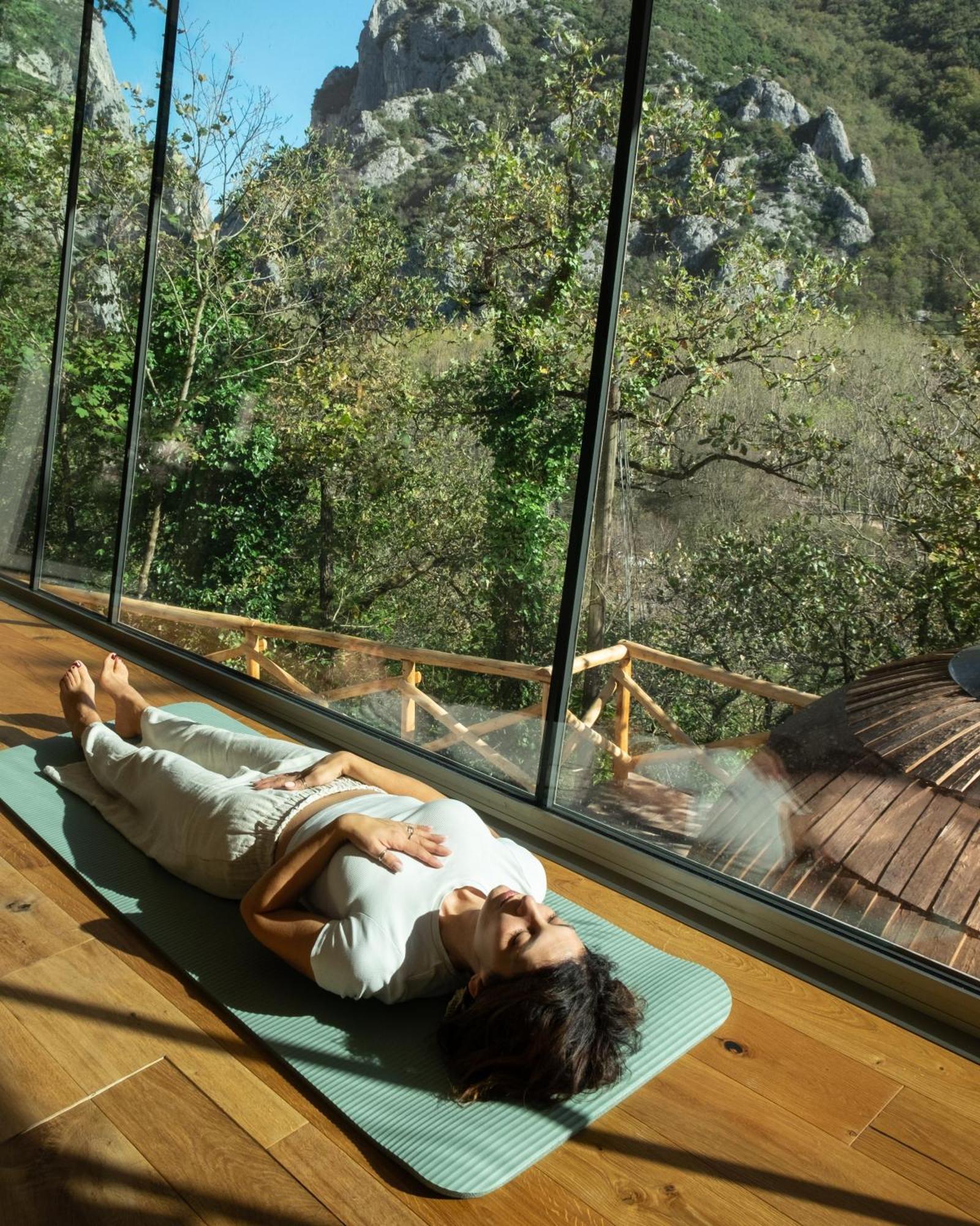 La Forestale Luxury Ecolodge Piano Terra- Appt Acqualagna Exterior foto