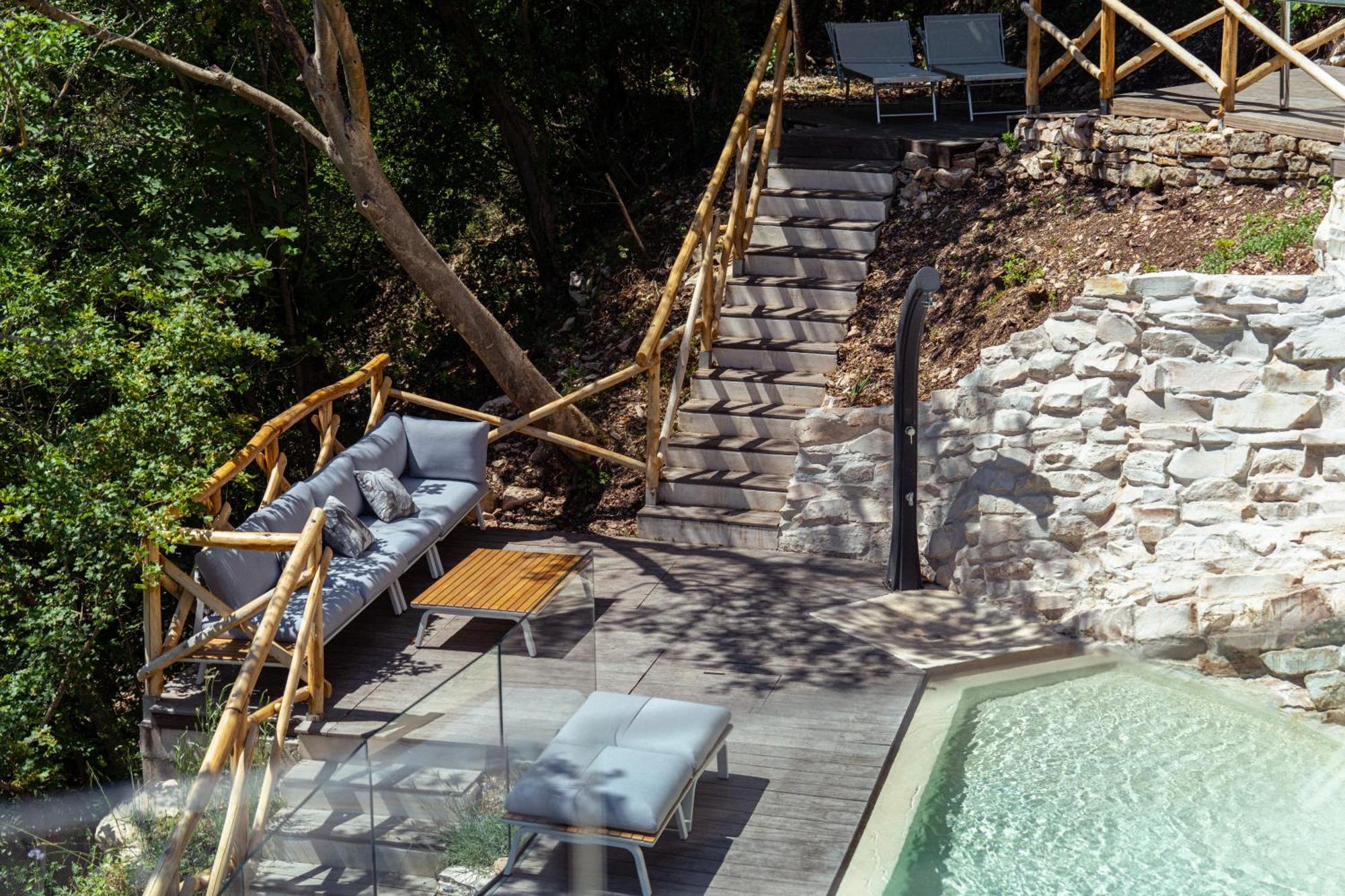 La Forestale Luxury Ecolodge Piano Terra- Appt Acqualagna Exterior foto