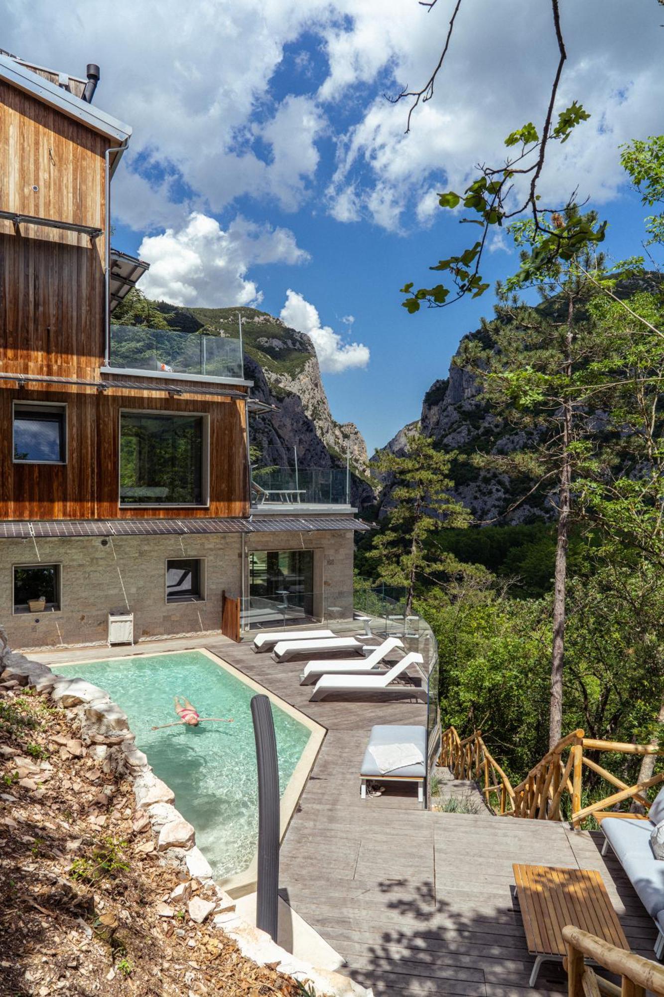 La Forestale Luxury Ecolodge Piano Terra- Appt Acqualagna Exterior foto