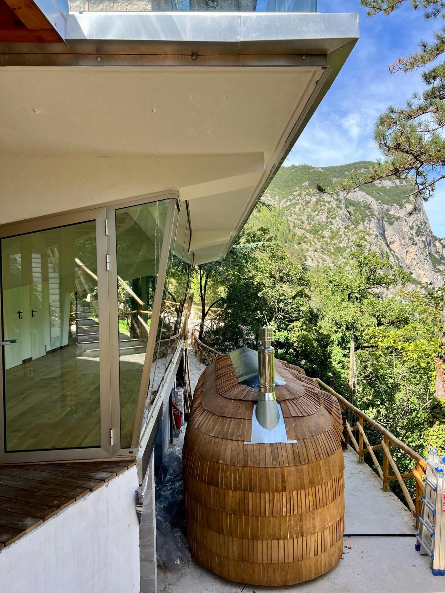 La Forestale Luxury Ecolodge Piano Terra- Appt Acqualagna Exterior foto
