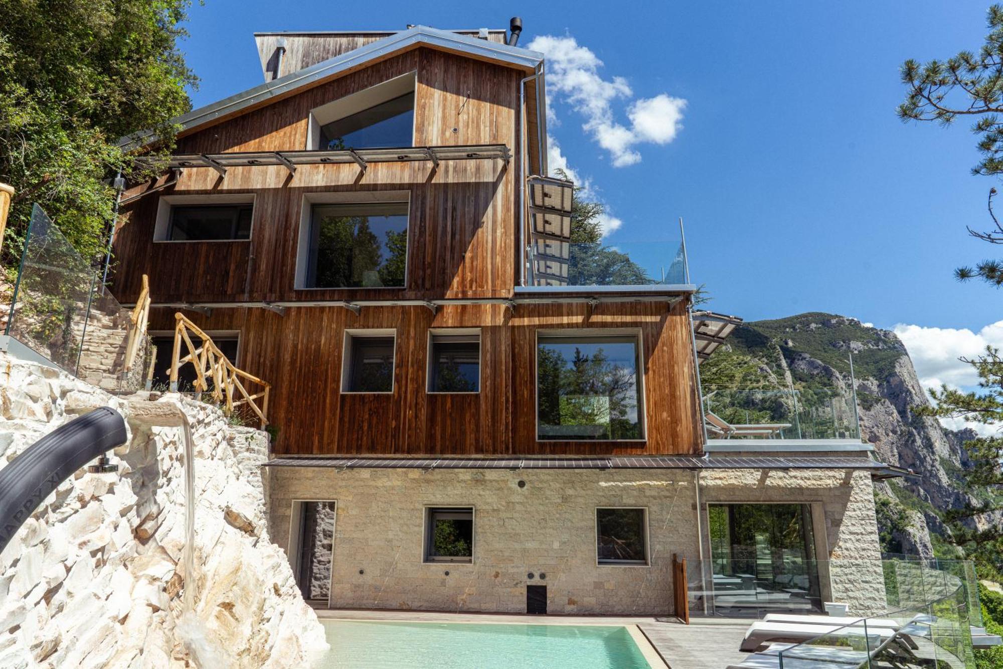La Forestale Luxury Ecolodge Piano Terra- Appt Acqualagna Exterior foto