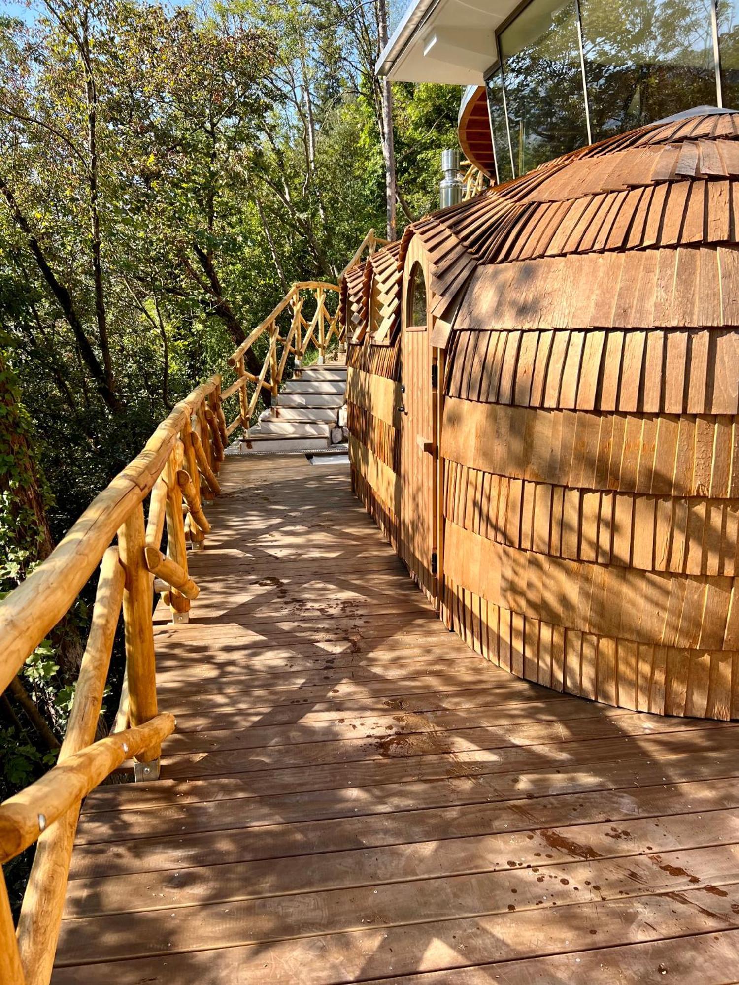 La Forestale Luxury Ecolodge Piano Terra- Appt Acqualagna Exterior foto